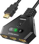 Przełącznik HDMI 4K Automatyczny/Ręczny 3 w 1 - 4K/3D/HDR/UHD/1080P