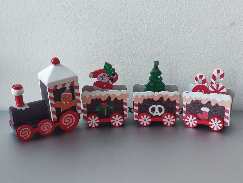 Super pociąg świąteczny wagoniki