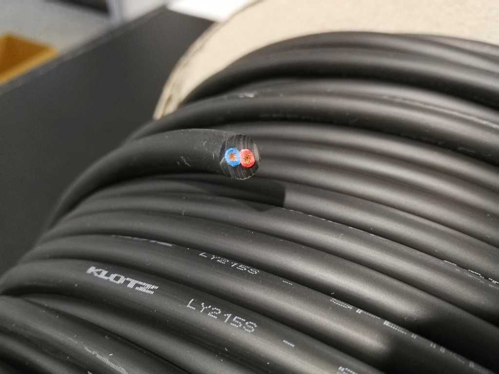 Przewód KLOTZ LY215 Kabel głośnikowy 2x1,5 OFC Twinax - 10m