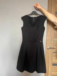 Czarna elegancka sukienka Monnari rozmiar 38