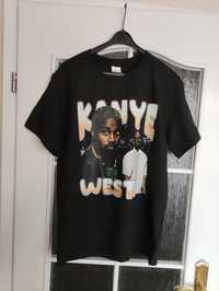 T-shirt vintage r.M Kanye West YE Yeezy Vultures rap na prezent, nowa,