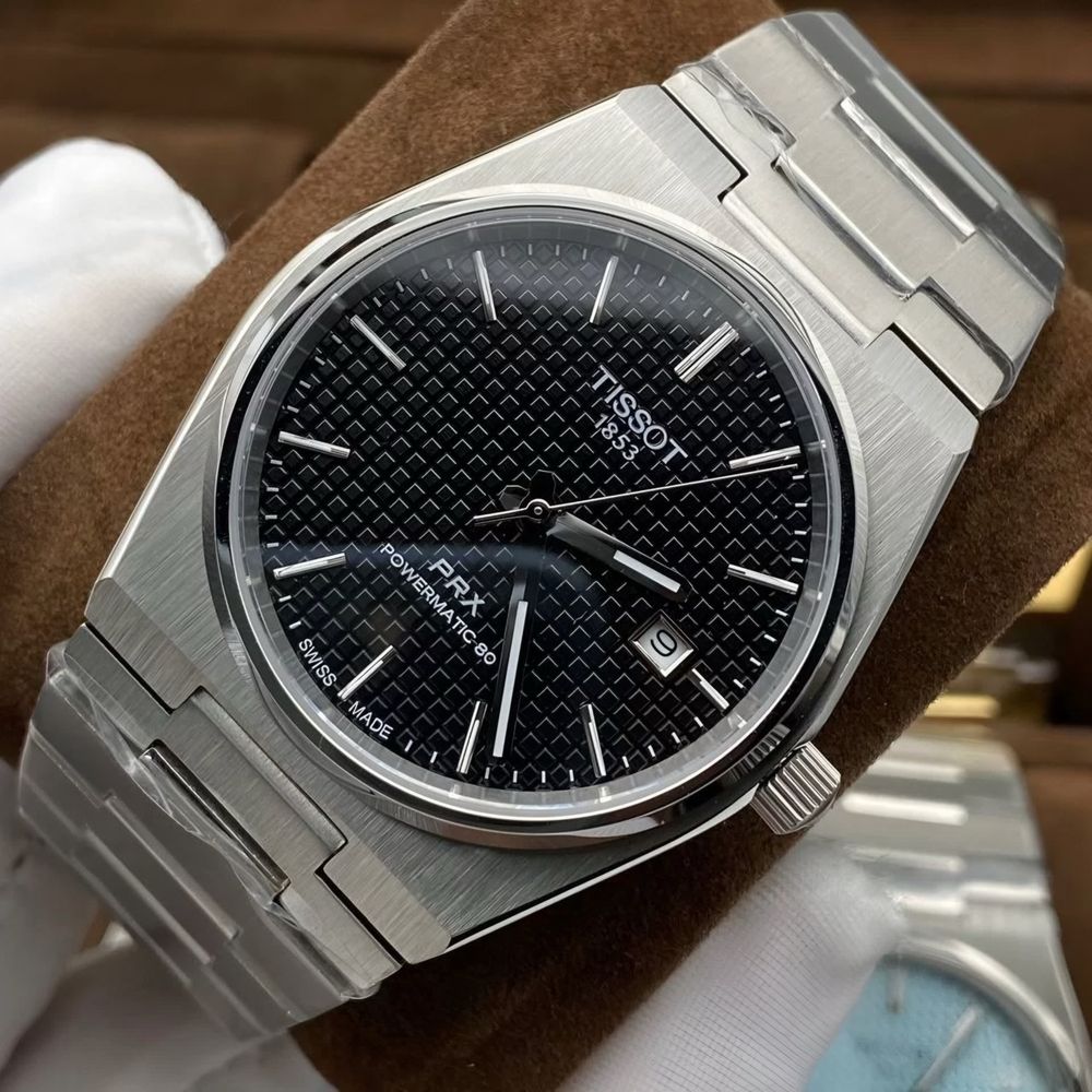 Годиник Годинник Tissot prx / Часы Tissot prx / Сині, Чорні