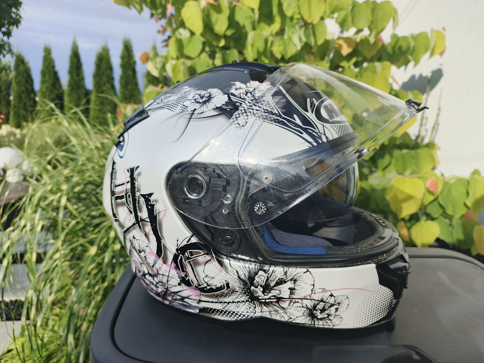 Kask Motocyklowy HJC róż S