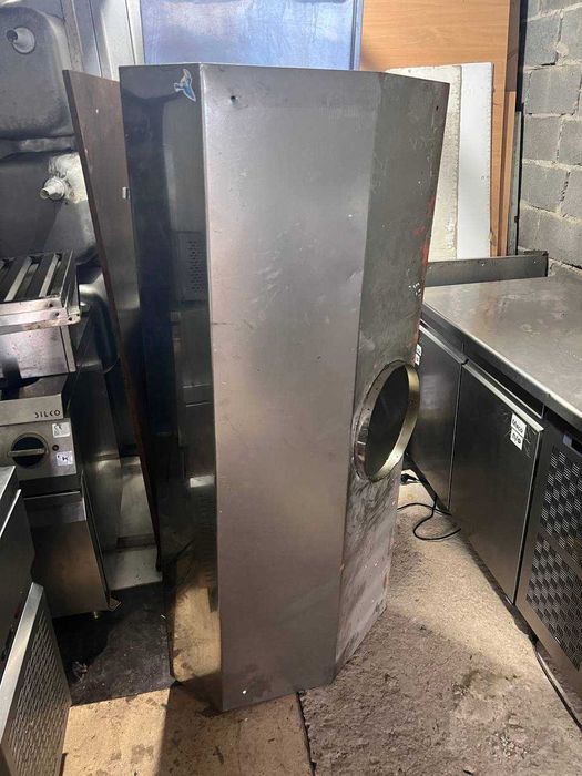 Производственная вытяжка зонт пристенный бу нержавеющий нержавейка