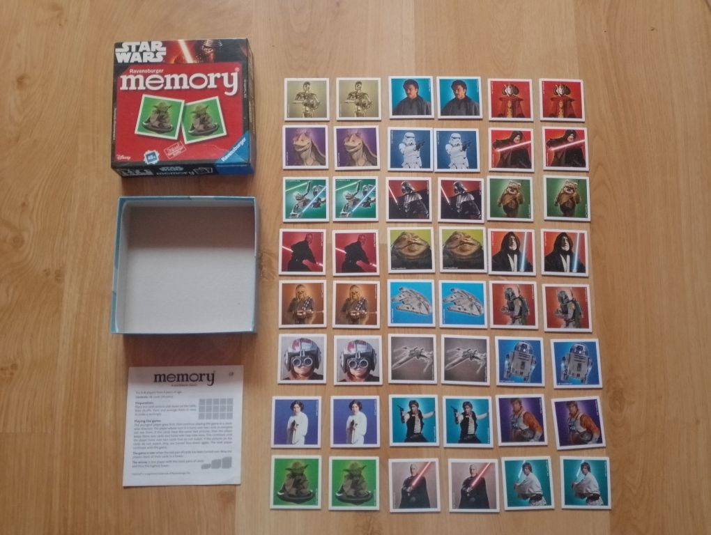 Gra Memory Star Wars Ravensburger kompletna