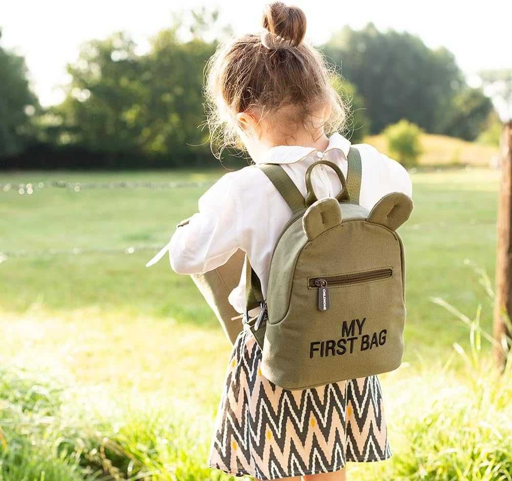 CHILDHOME Plecak Dziecięcy dla Przedszkolaka My First Bag Khaki