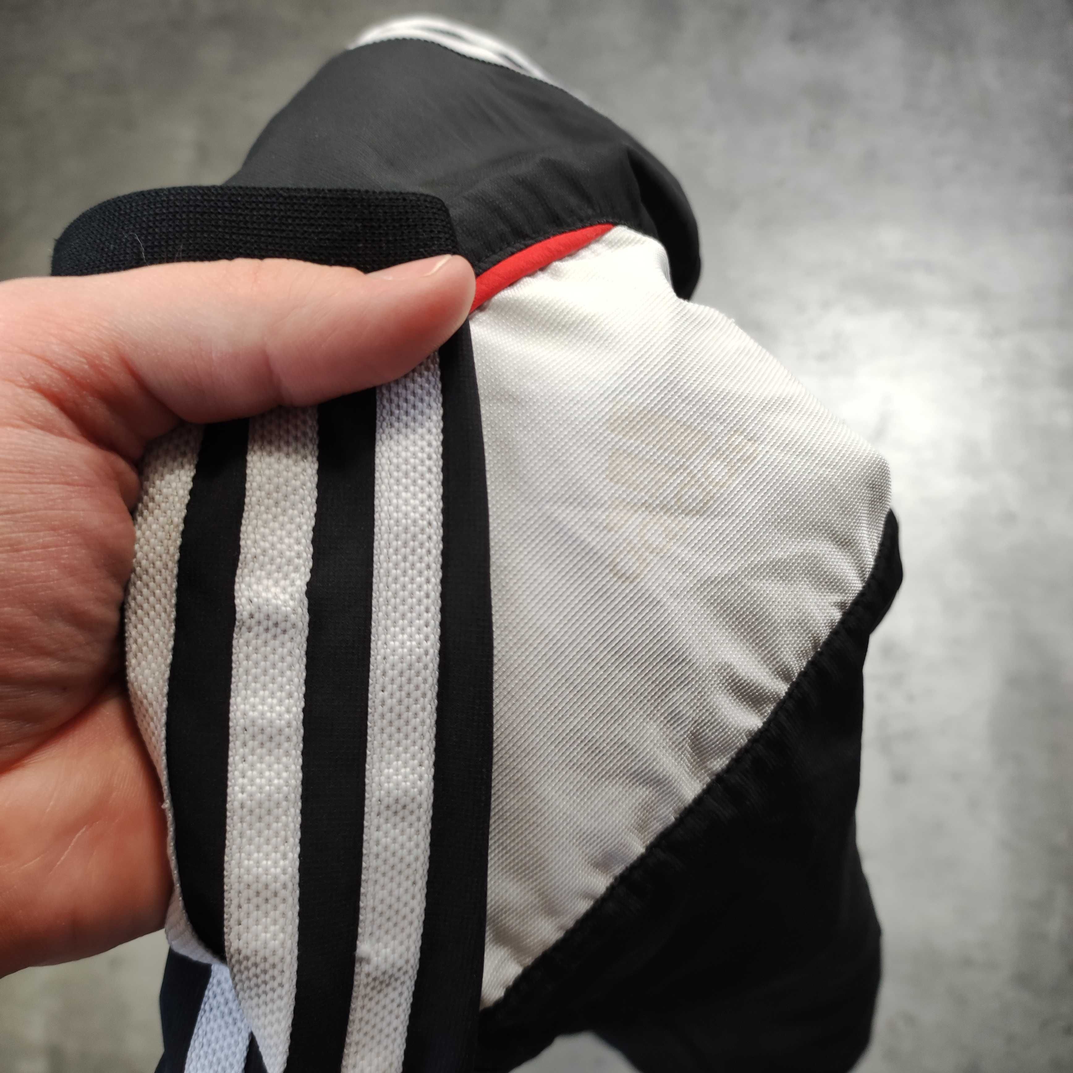 MĘSKA Bluza Kurtka Lekka Wiatrówka Adidas Suwak 3 Paski Stójka Clima