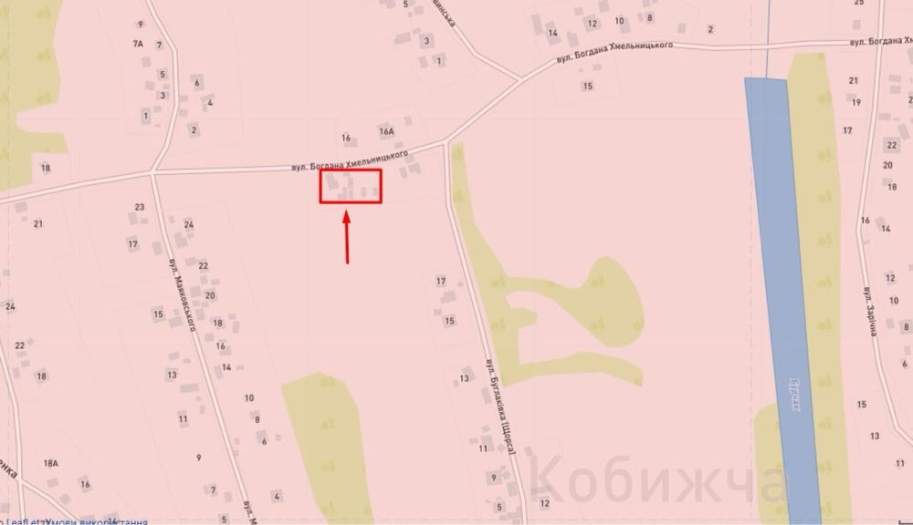 Будинок в селі Кобижча