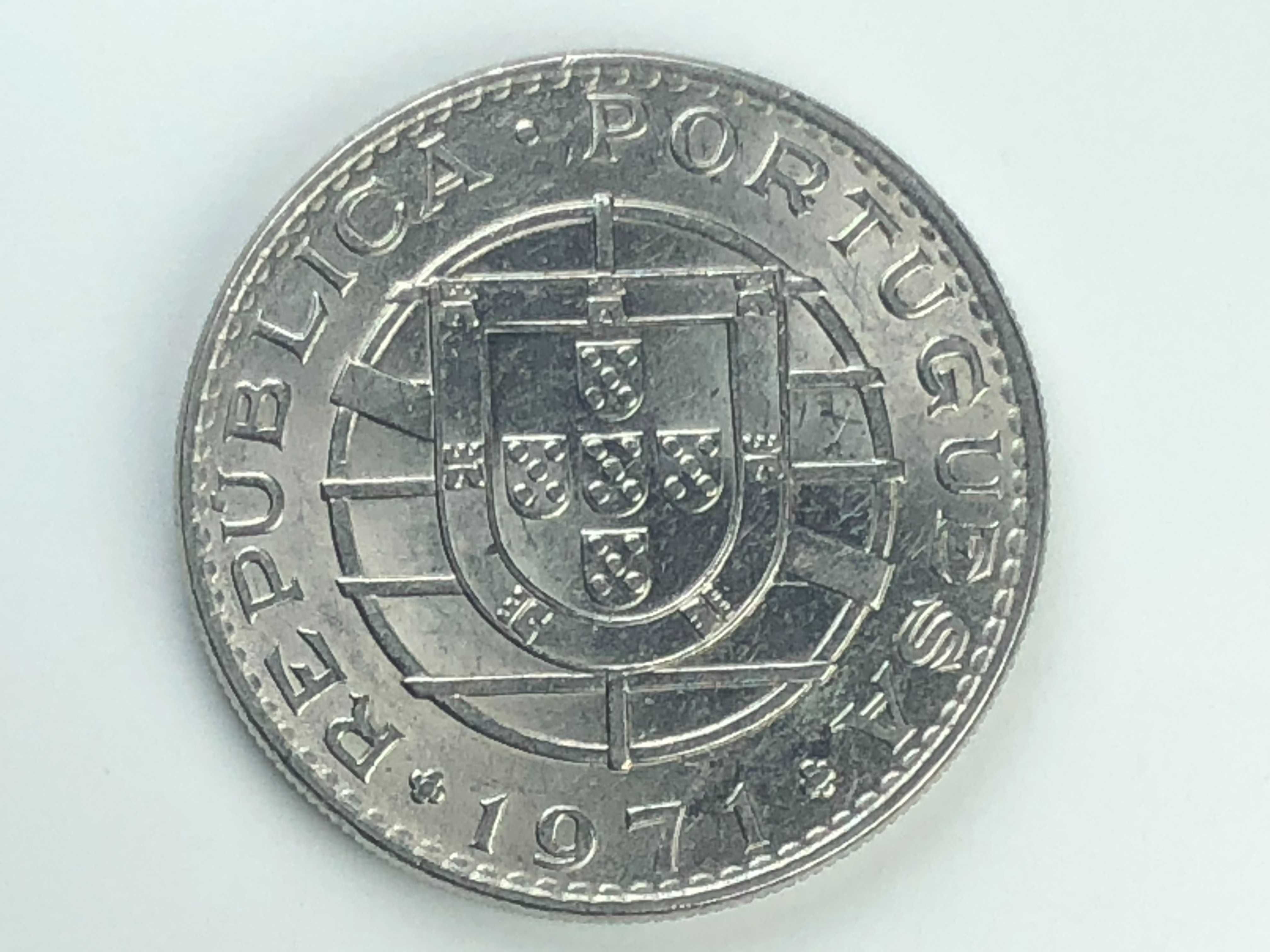 Moçambique 1971 - 20 Escudos Niquel