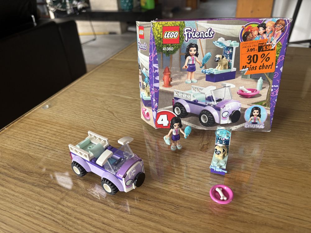Lego Friends Mobilna Klinika Weterynaryjna 41360 (zestaw kompletny)