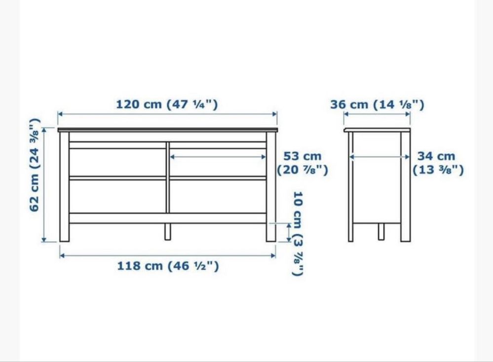 Móvel TV Brusali - Ikea