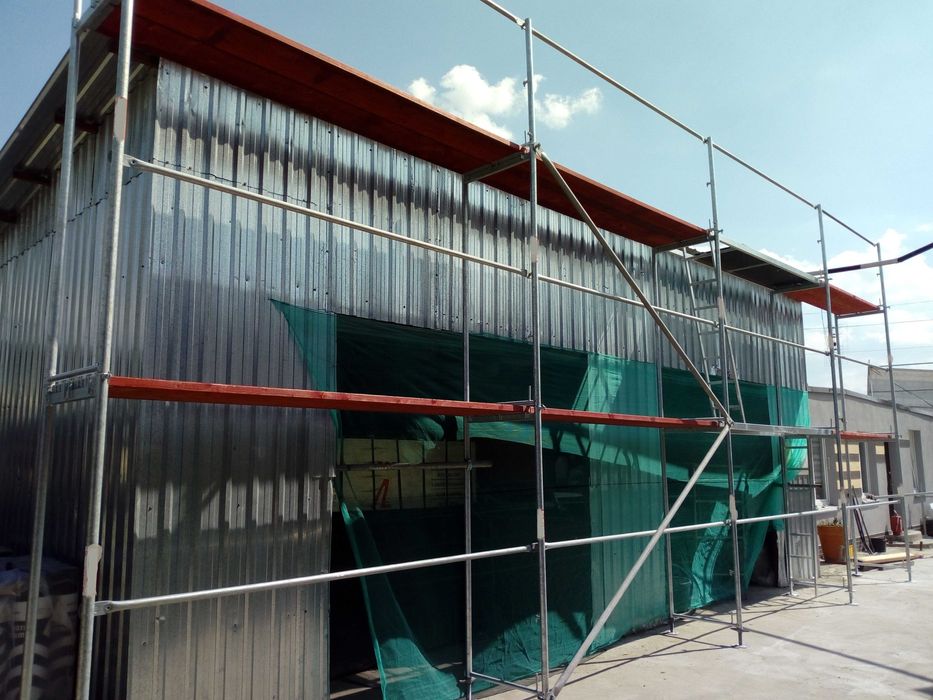 Zestaw rusztowania 12m i wysokości roboczej 6,3m sprzedaż w Szczecinie