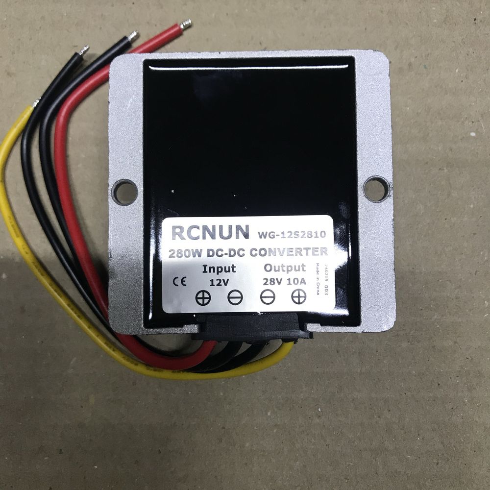 12v на 28v (280w) для РЕБ преобразователь повышающий