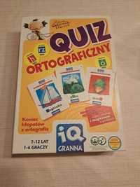 Quiz ortograficzny gra firmy Granna