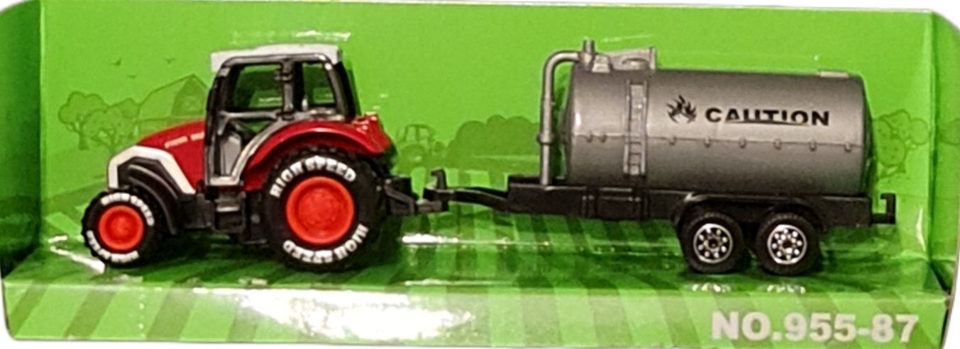 2  modele traktorów z naczepami