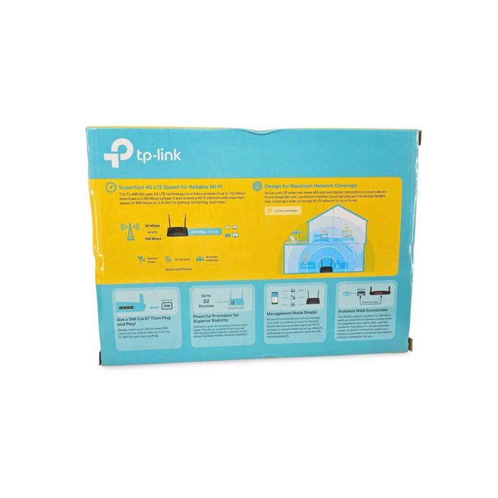 Router TP-LINK TL-MR150 czarny