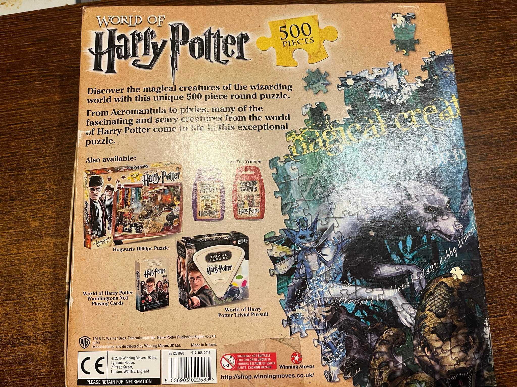 Puzzle World of Harry Potter  Magical Creatures 500