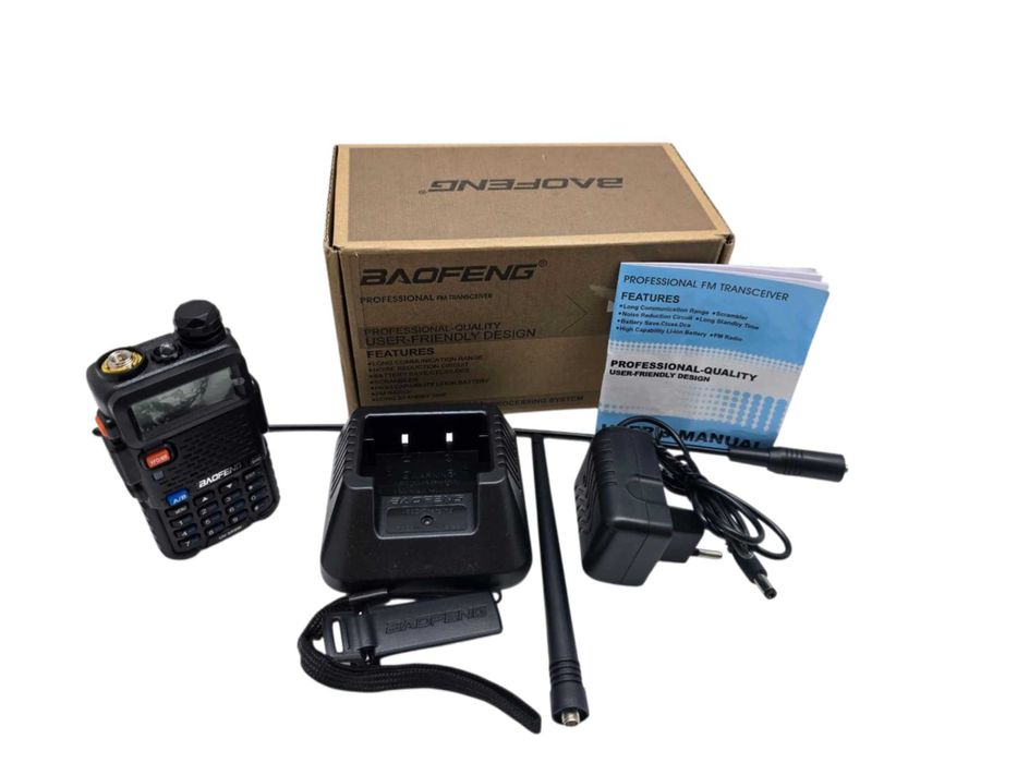 NOWA Krótkofalówka Baofeng UV-5R-8W - zestaw