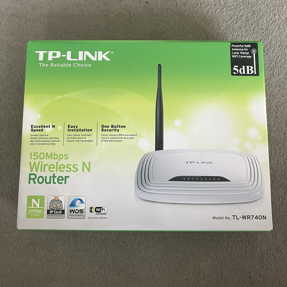 Bezprzewodowy router TL-WR740N TP-Link + cd