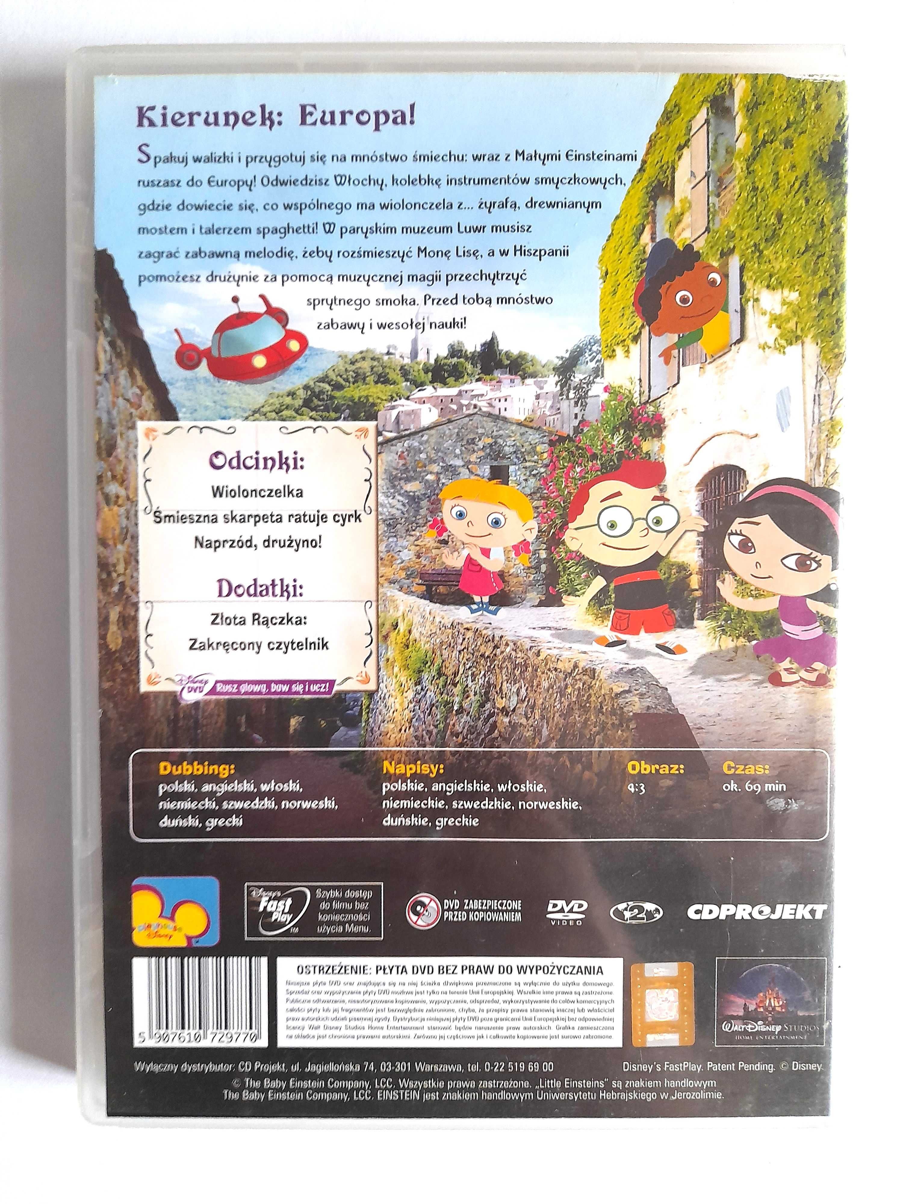 MALI EINSTEINI - Misja w Europie DVD