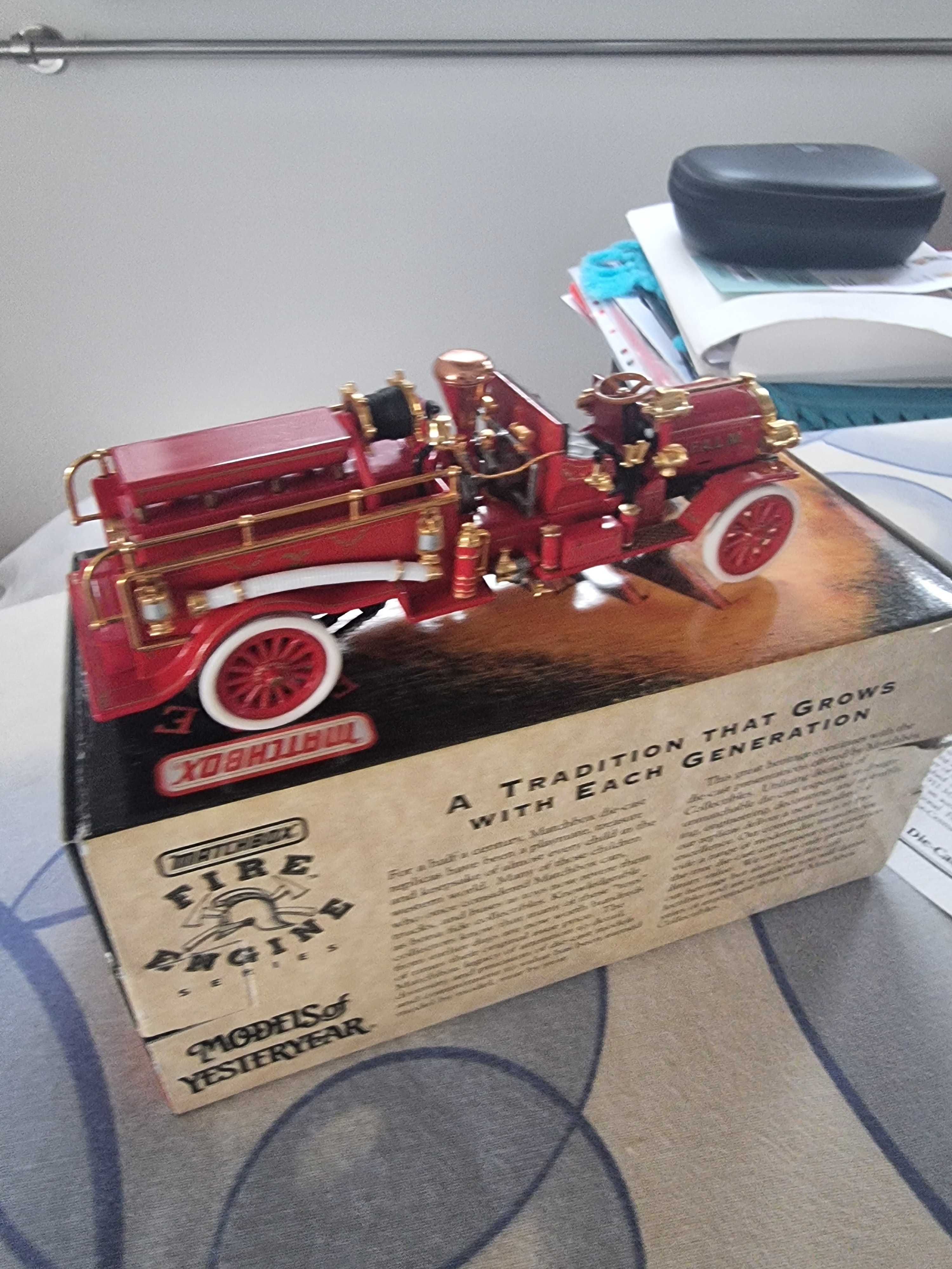 Matchbox models of yesteryear limited fire engine collection
