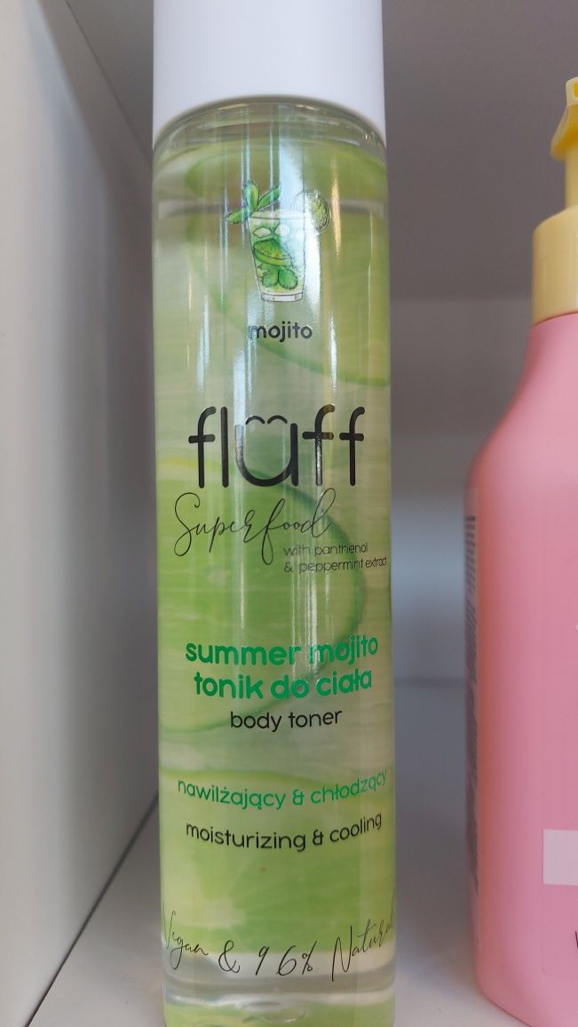 Fluff tonik do ciała nawilżająco chłodzący 96% naturalny 200ml