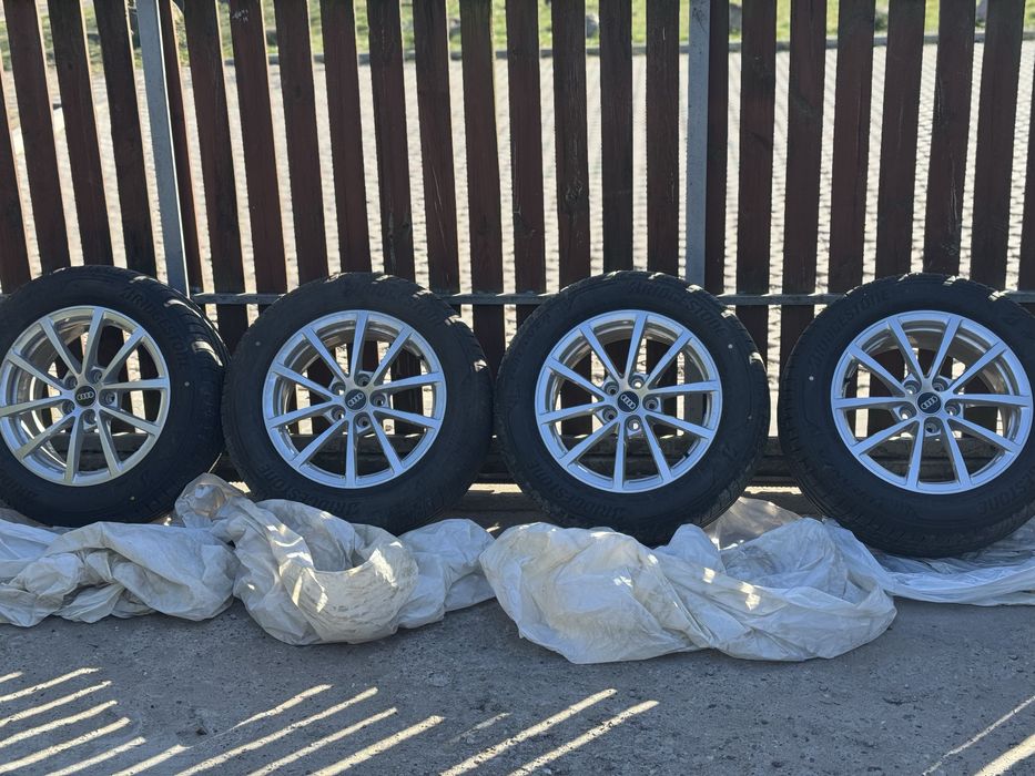 Felgi aluminiowe Audi A6 koła letnie 225/60 r17 cena za komplet