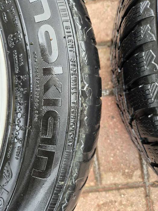 Felgi SKODA 6Jx15 ET38 5x100, opony 185/60 R15 - UŻYWANE