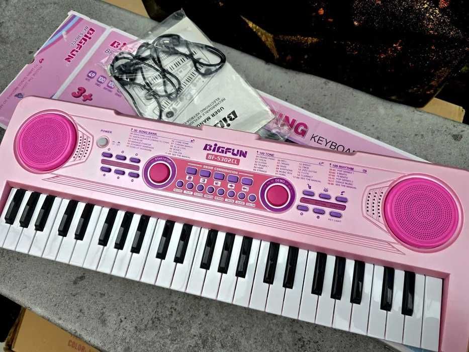 Wyprzedaż ! Organy Keyboard dla dzieci zabawka powystawowa nowa