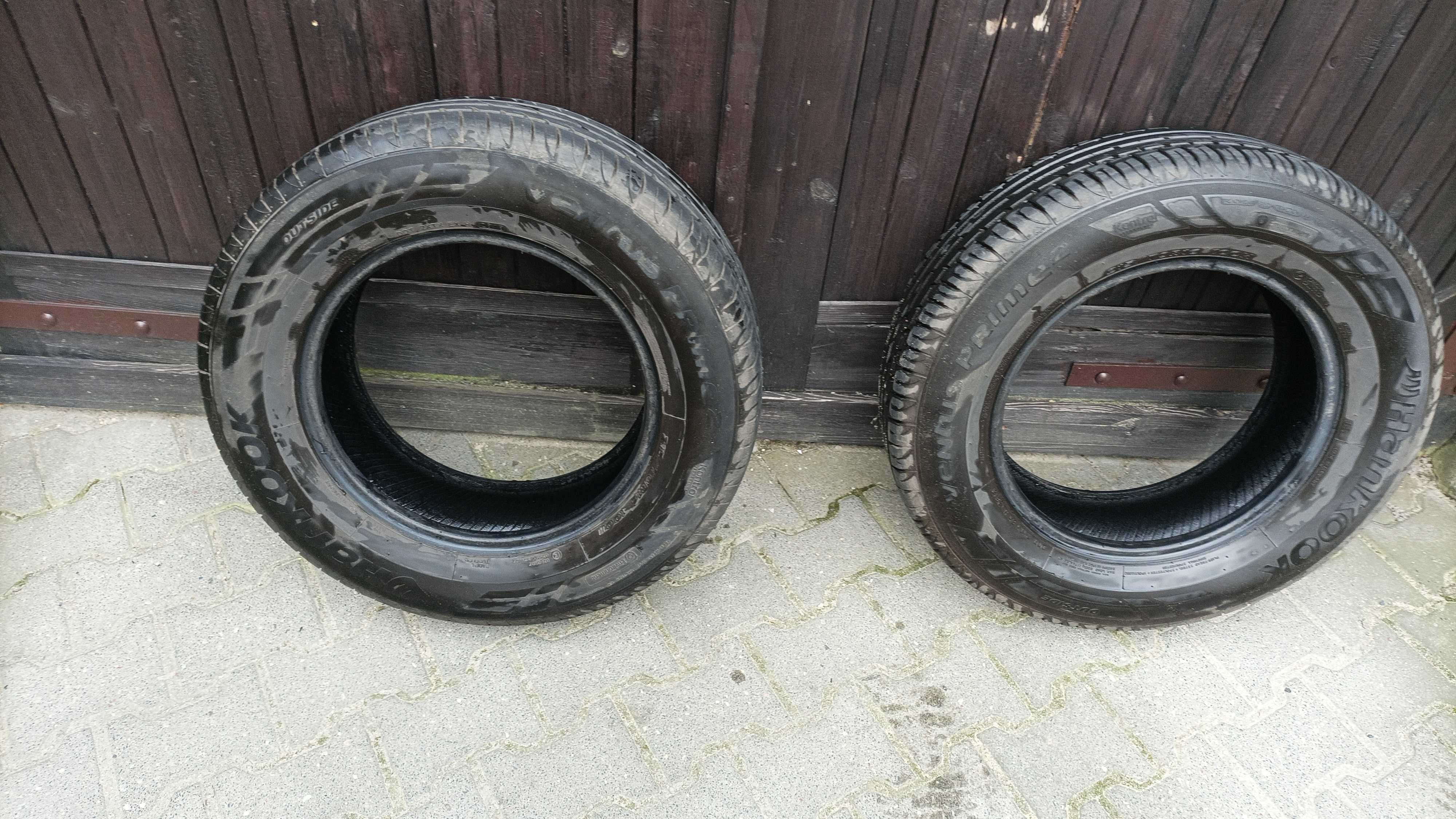 4 opony letnie Hankook Ventus Prime 2 215/70/16R 100H, używane, 2018