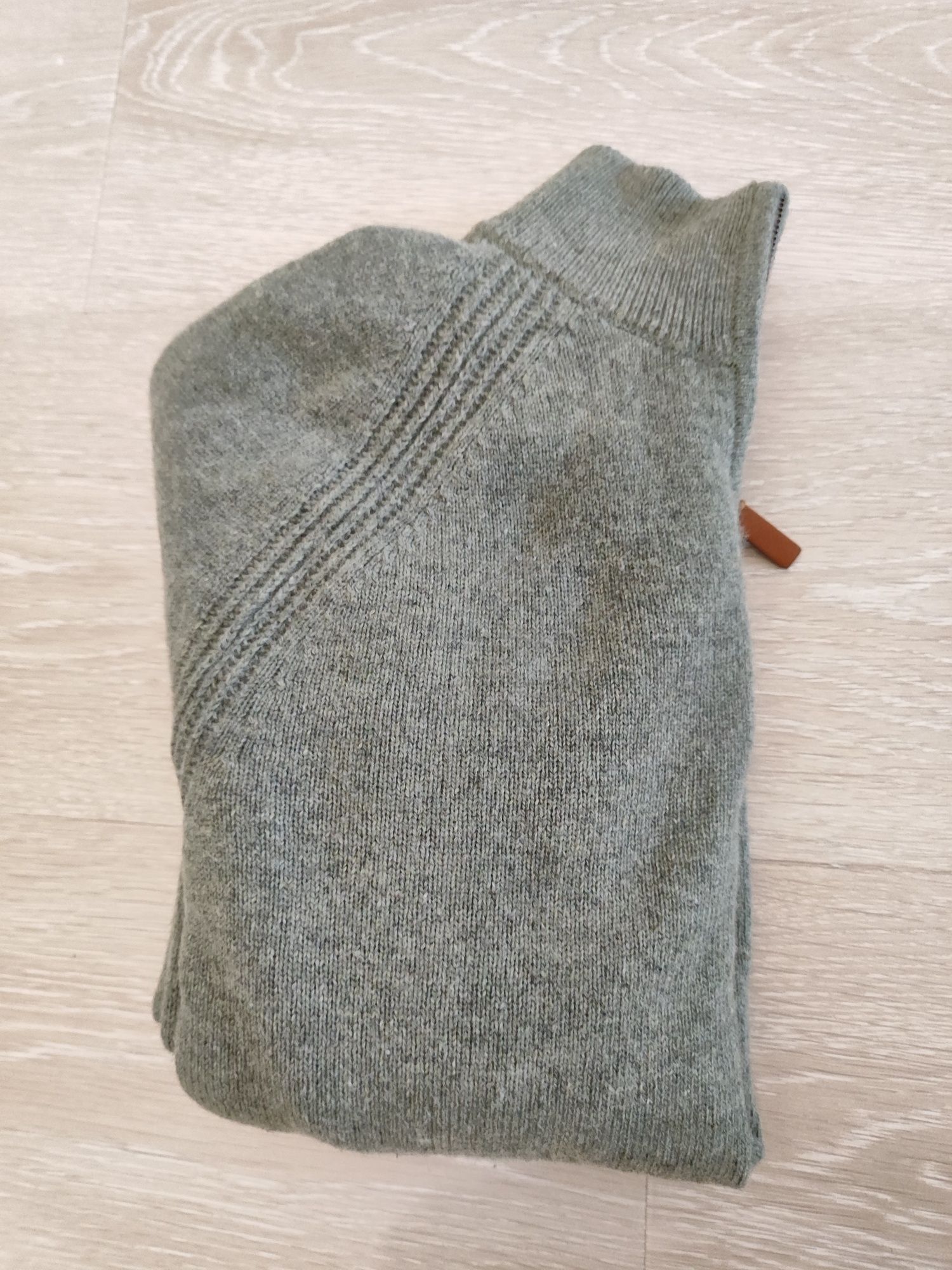 Męski sweter wełniany półgolf Banana Republic L