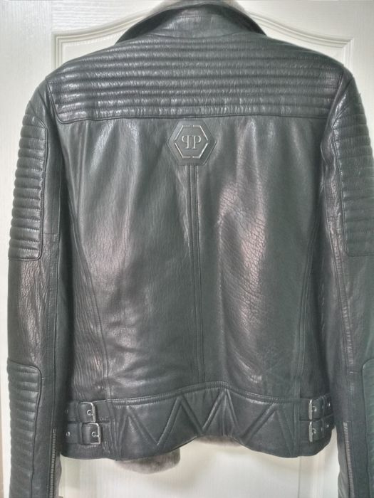Куртка кожанная новая PHILIPP PLEIN ( возможен обмен )