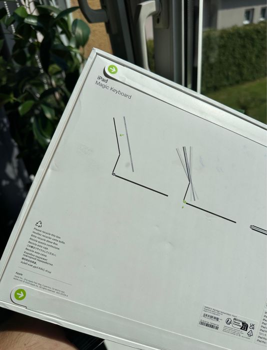 Apple Magic Keyboard MWR53F/A A2974 francuska Czarna