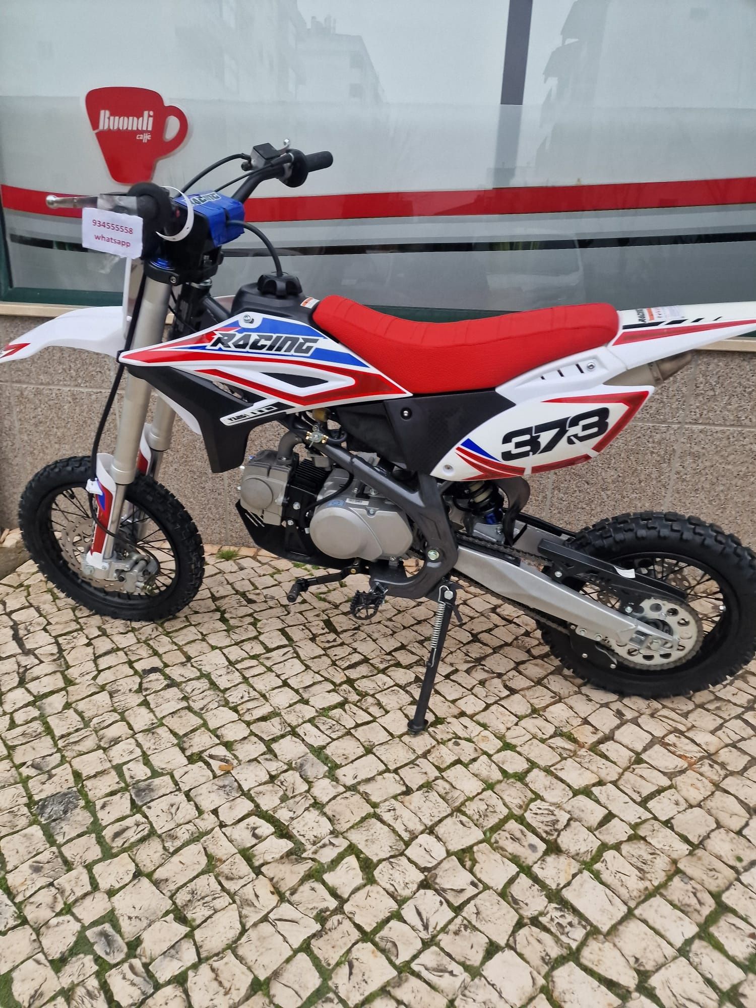 Mini motocross cilindrada 125 novo