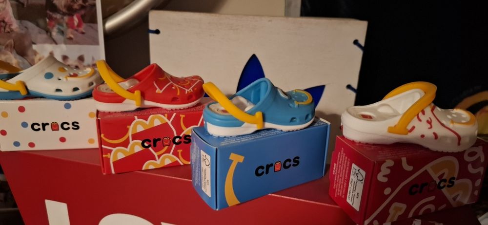 Crocs da macdonalds