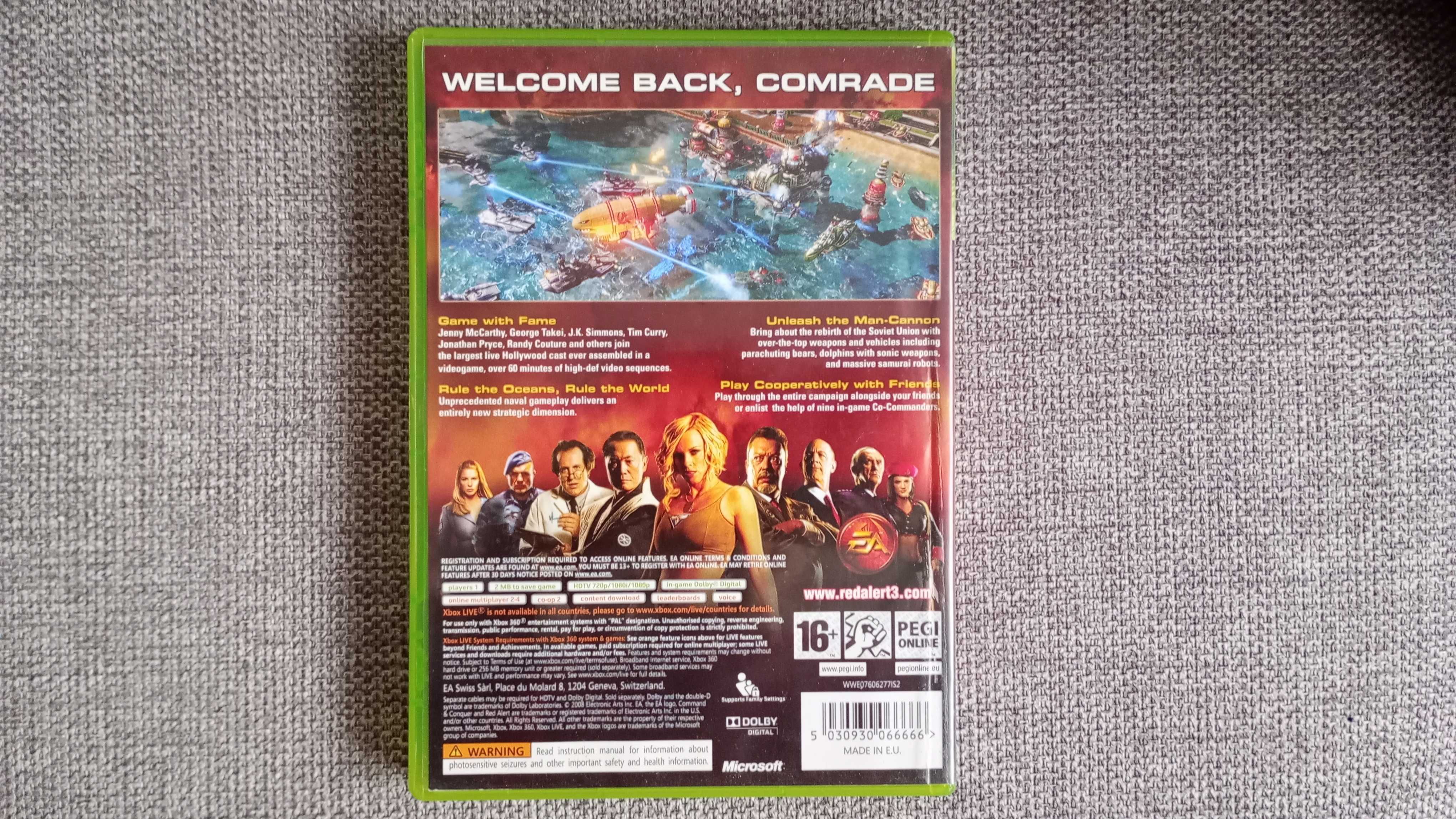 Gra Command & Conquer: Red Alert 3 na konsolę Xbox 360