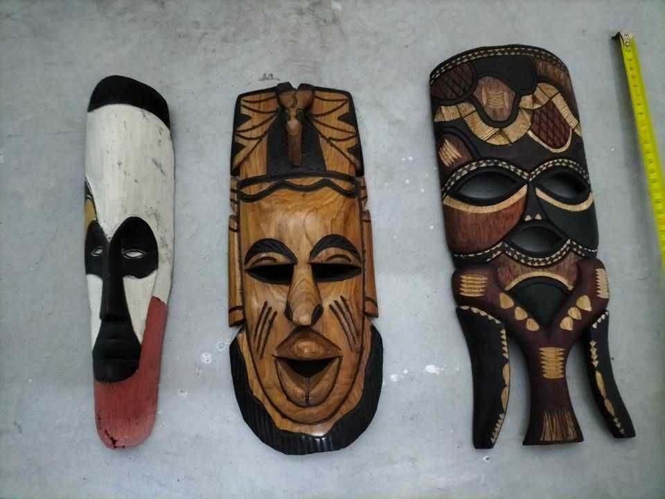 Três Máscaras Africanas