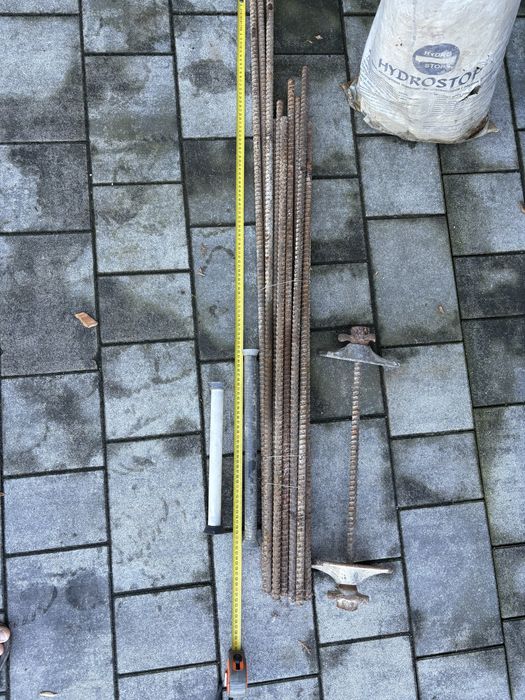 Ściągi szalunkowe, ankry