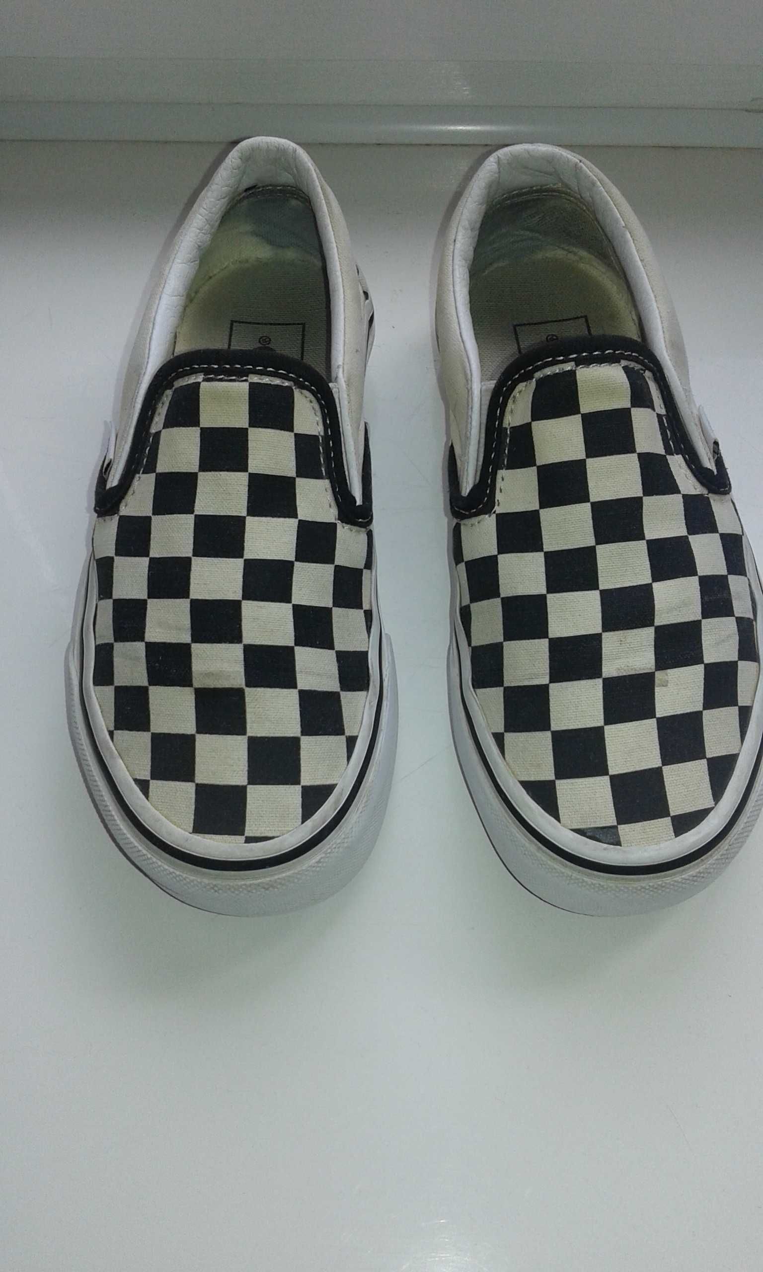 VANS slip-on checkerboard dziecięce rozmiar 34,5