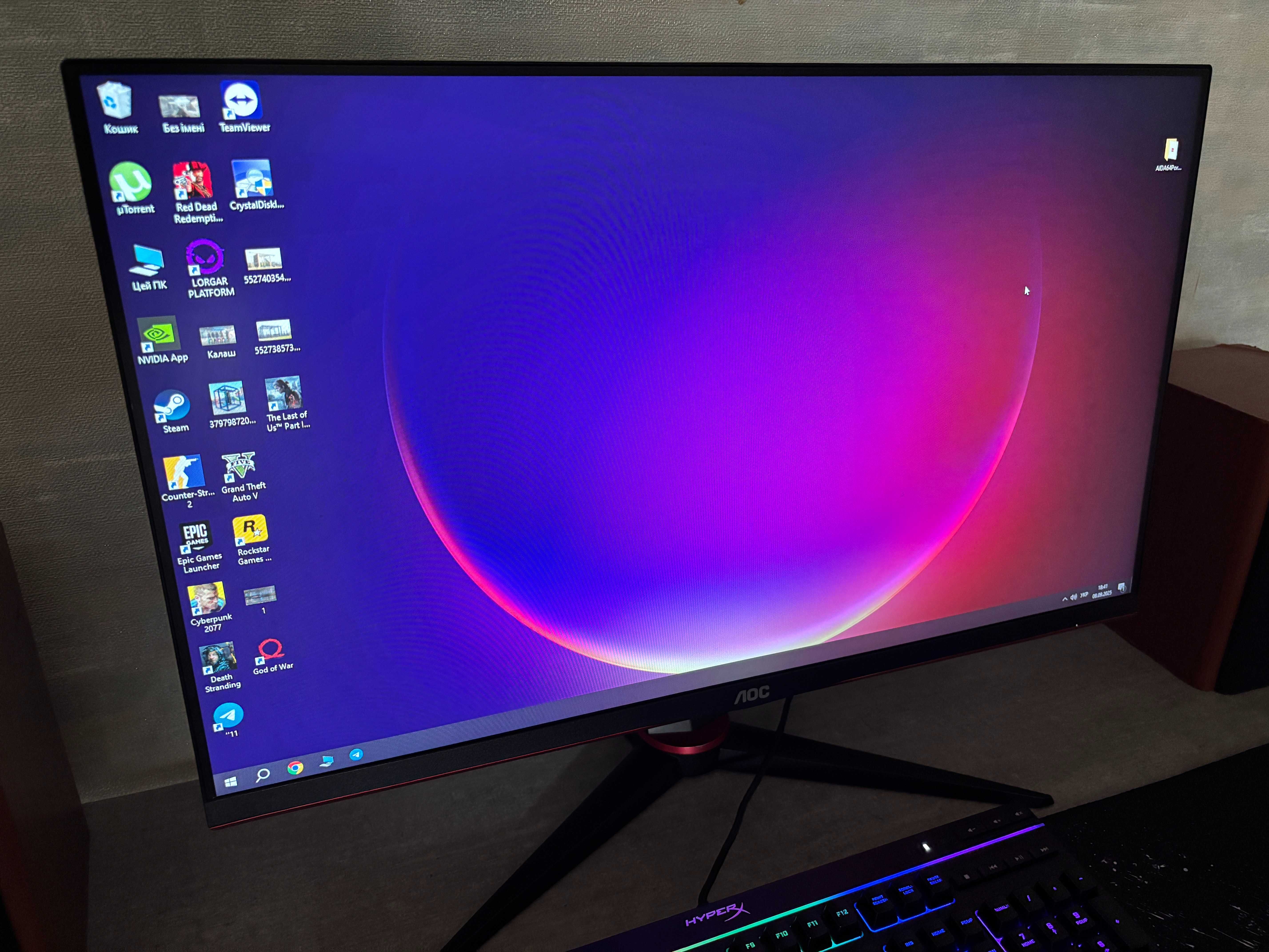 Монітор AOC 27” 27G2U IPS 75 Гц