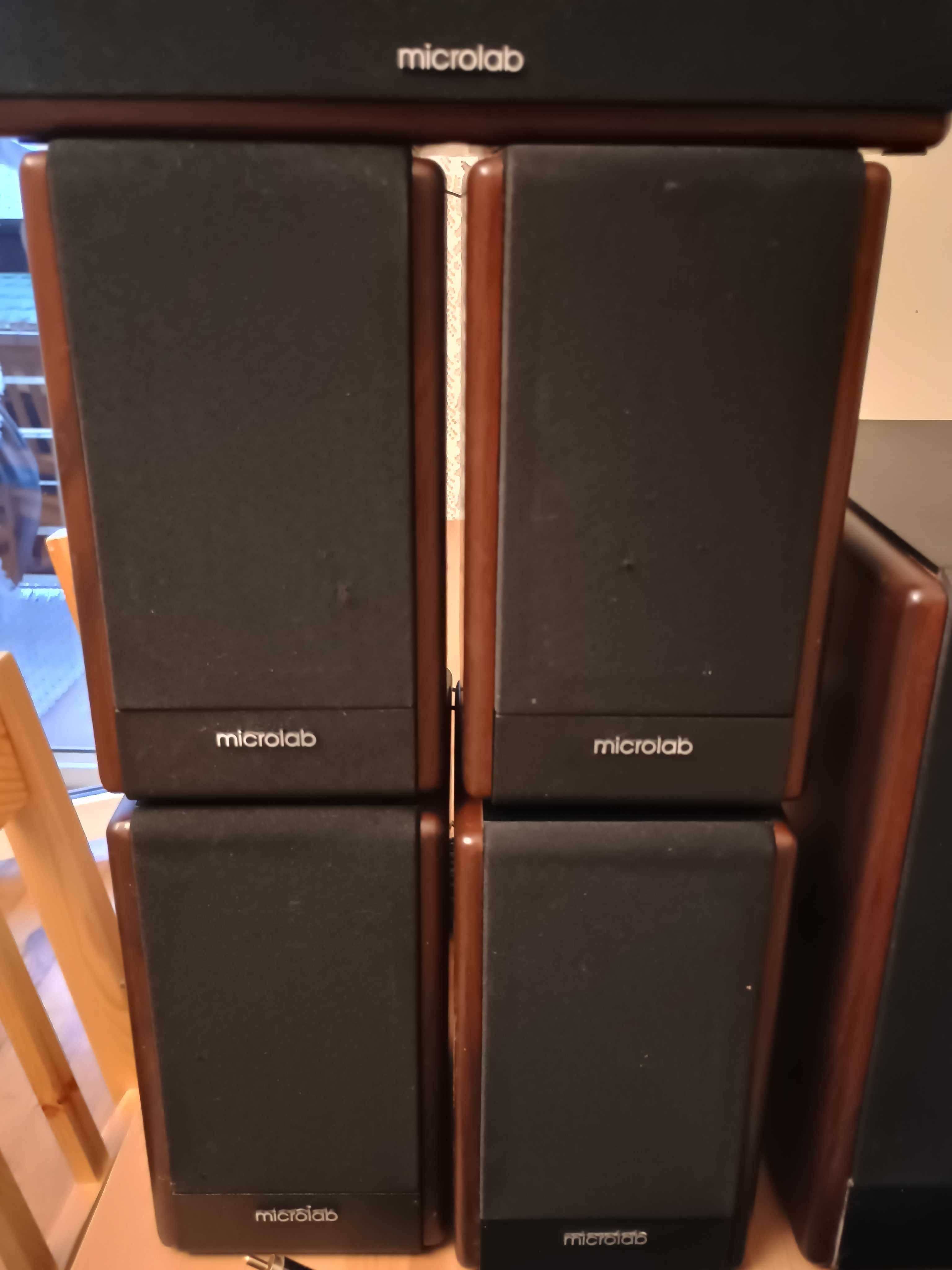 Microlab FC 730 (FC730) - Zestaw głośników 5.1 + dekoder 5.1 + kable