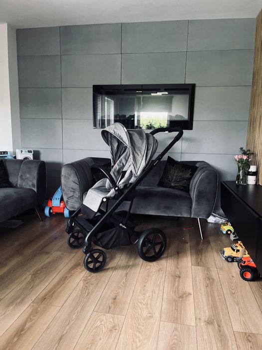 Wózek 3w1+baza  Cybex Balios z fotelikiem Kiddy