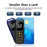 мини телефон кнопочный SERVO B25 2 SIM (аналог CAT B25)