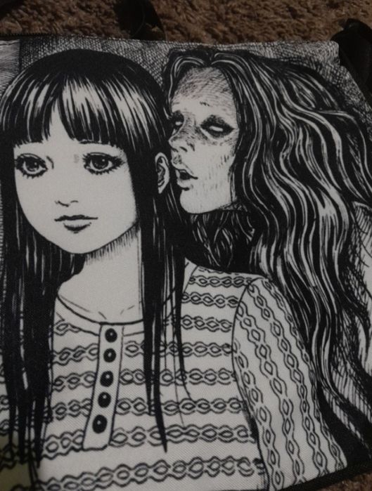 Аніме сумка з принтом junji ito tomie