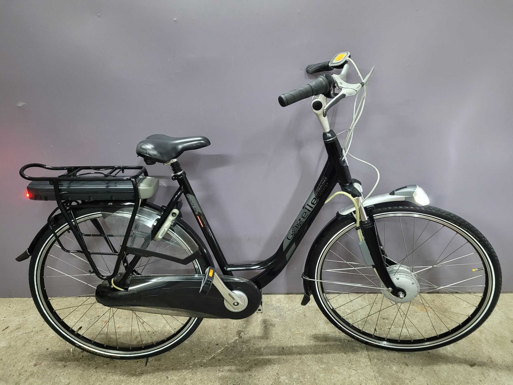 Rower elektryczny GAZELLE ORANGE PLUS 1800 km 11ah 36v Koszyk GRATIS!!