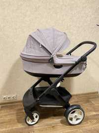 Коляска Stokke crusi с черным шасси