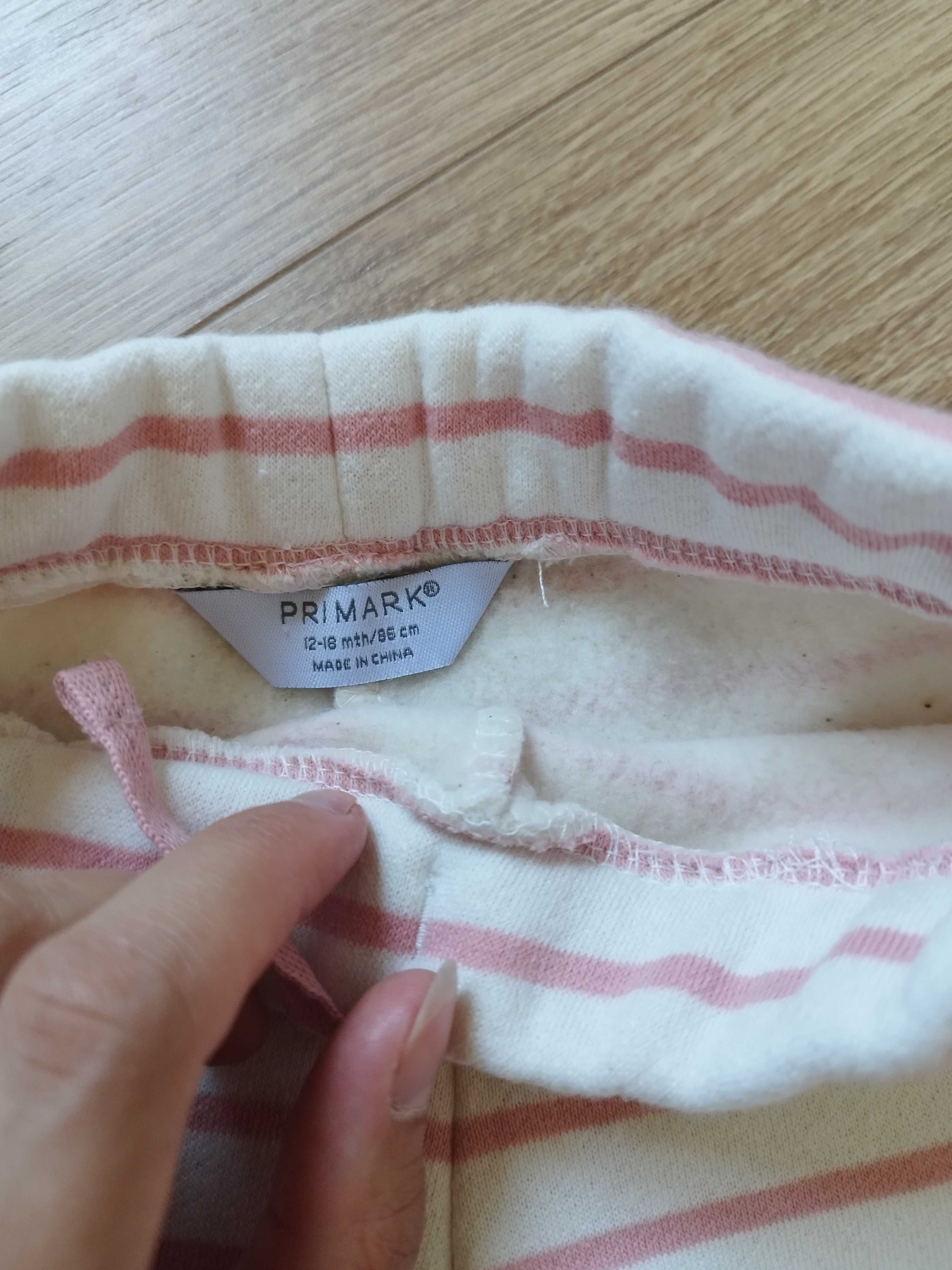 Spodnie dresowe primark nowe 86