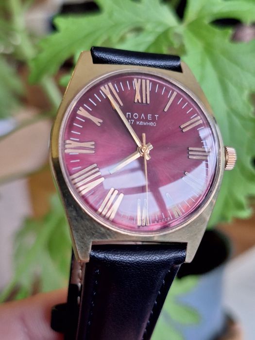Poljot  rubin 17 jewels au