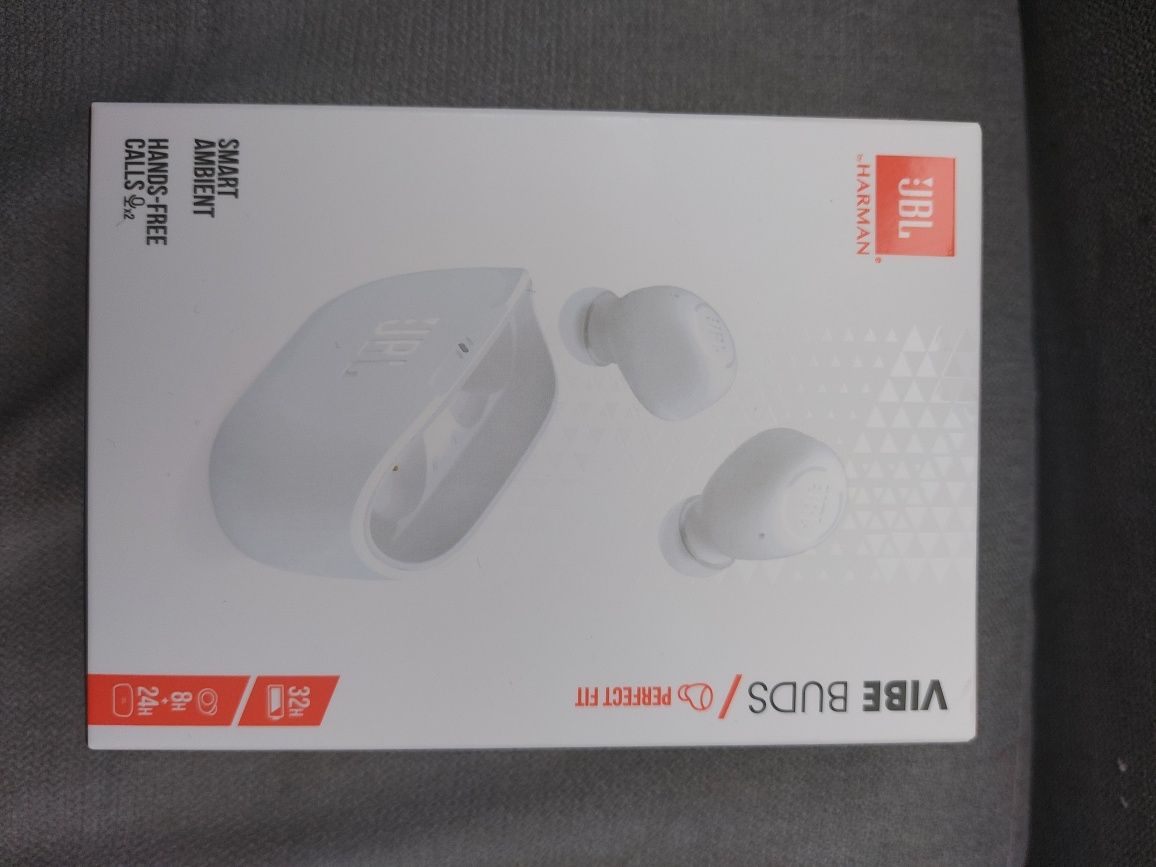 Słuchawki Jbl Vibe Buds białe