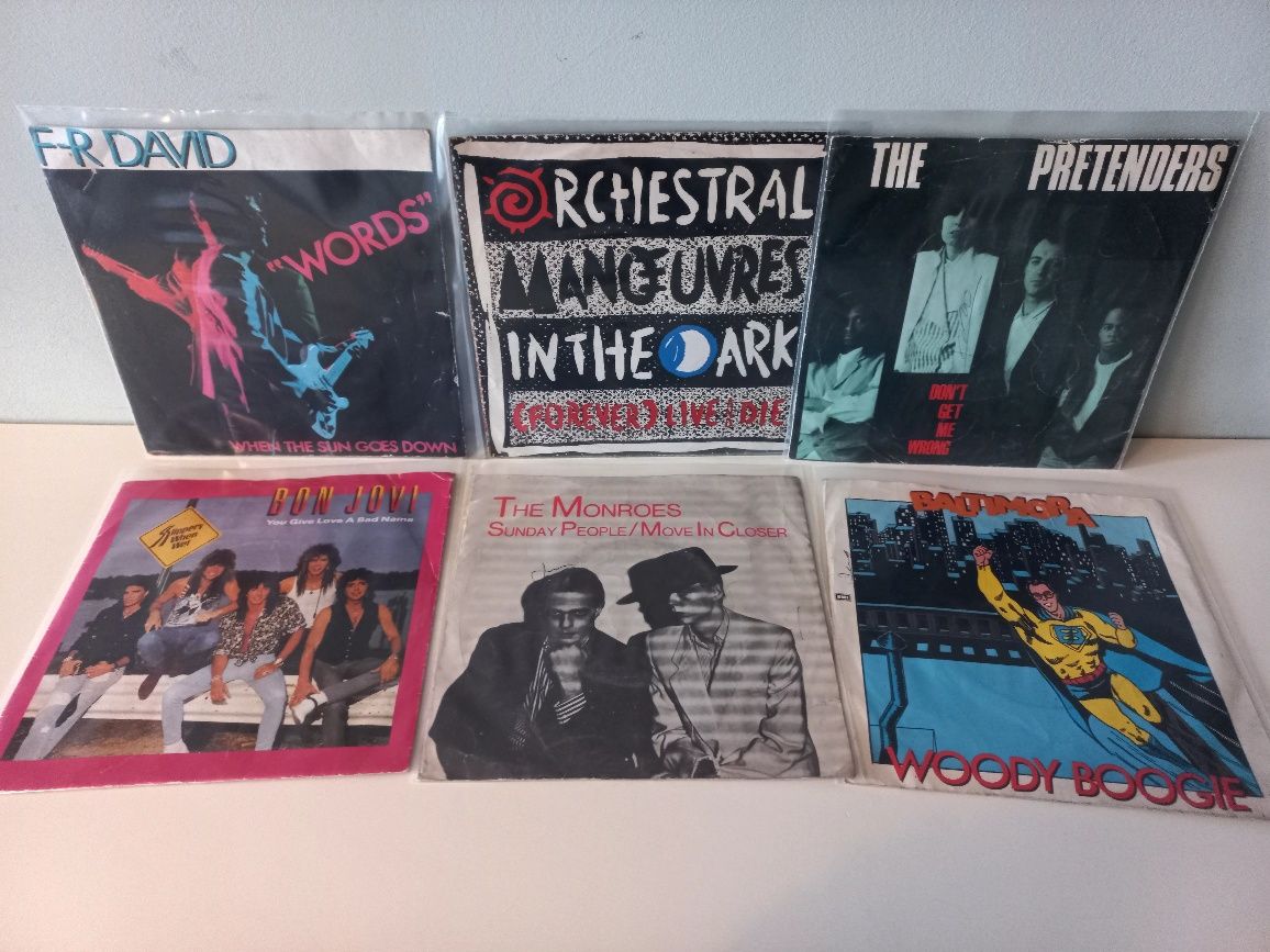 Lote de singles musica anos 80 - Pt1